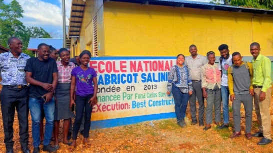 Rezo UNIR-Ayiti ap grandi: Nouvo patenarya ak Lekòl Nasyonal Abricot nan Salinière
